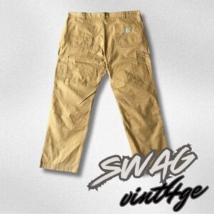 CARHARTT BROWN LOOSE FIT PANTS BRAND NEW SIZE 40X30